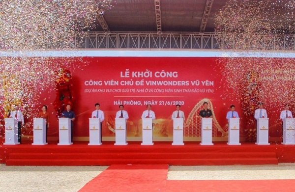 Vingroup khởi công công viên chủ đề lớn nhất Việt Nam